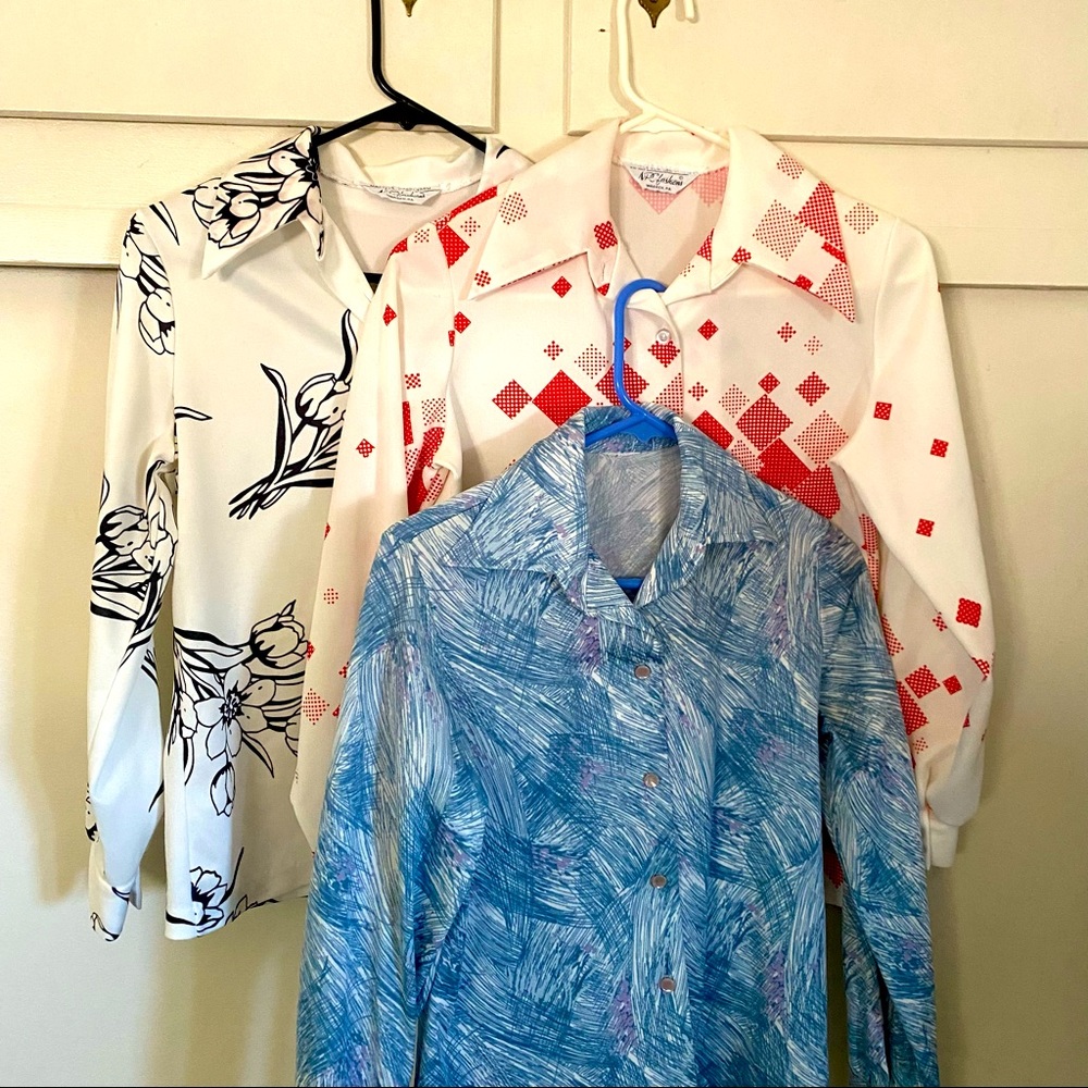 Vintage/Retro 3 Long-sleeve Shirts
